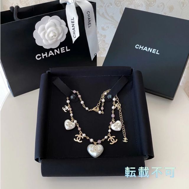 シャネルCHANEL レアなハート型ヴィンテージネックレス やすい