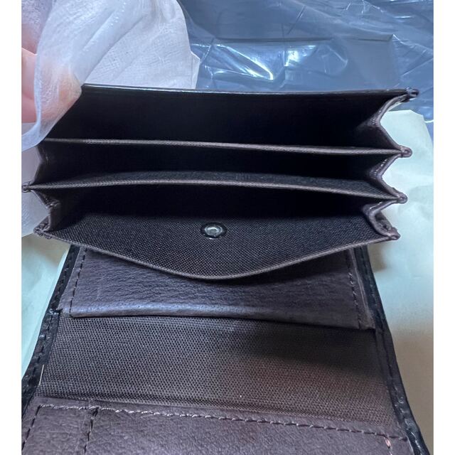 m+(エムピウ)の【新品】m+ エムピウ ミッレフォッリエⅡP25 メデューサ ブラック メンズのファッション小物(折り財布)の商品写真