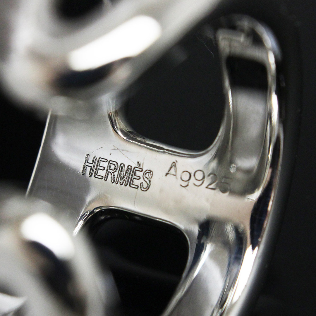 Hermes - エルメス シェーヌダンクル オズモス オスモズ PM リング 指輪 ＃12号 SV925 シルバー HERMES（中古）の