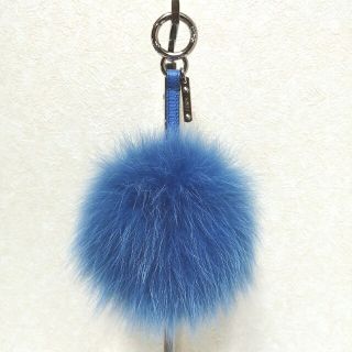 フェンディ(FENDI)のFENDI　ポンポンチャーム　ファーチャーム　バッグアクセサリー(キーホルダー)