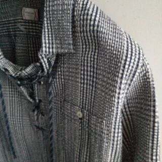 モンクレール(MONCLER)のMOMCLER GAMME BLUE  シアサッカーシャツ(シャツ)