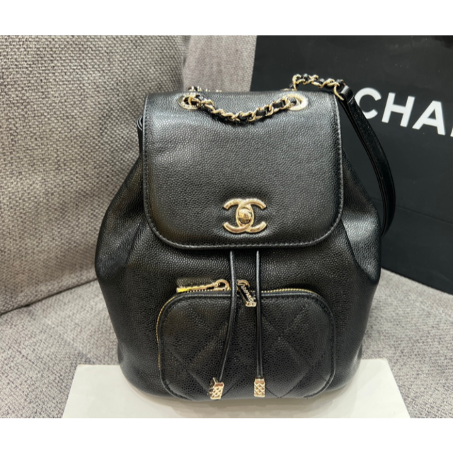 人気TOP CHANEL - シャネルマトラッセリュック黒 リュック+バック