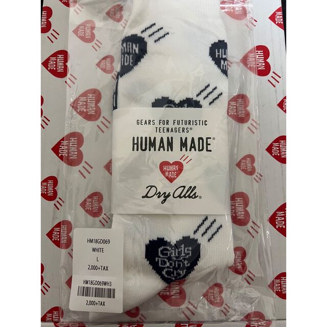 HUMAN MADE(ヒューマンメイド)のHuman Made ヒューマンメイド Girls Don't Cry ソックス メンズのレッグウェア(ソックス)の商品写真