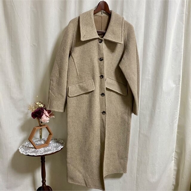 CLANE(クラネ)のクラネ正規品！新品紙タグ付き★コートARCH SLEEVE REVER COAT レディースのジャケット/アウター(ロングコート)の商品写真