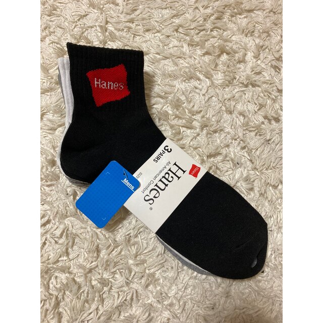 Hanes(ヘインズ)のHanes靴下 メンズのレッグウェア(ソックス)の商品写真