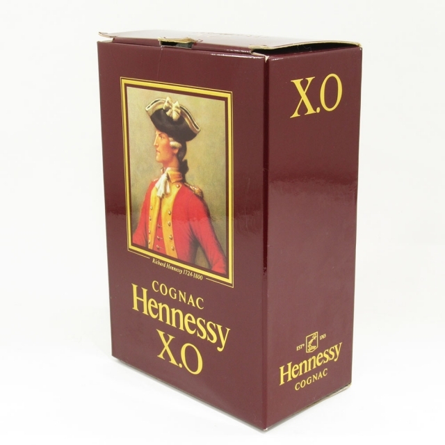 ヘネシー XO 金キャップ グリーンボトル 700ml 40% 未開栓 箱付き お酒 ブランデー コニャック お酒 Hennessy【中古】【送料無料】 食品/飲料/酒の酒(ブランデー)の商品写真