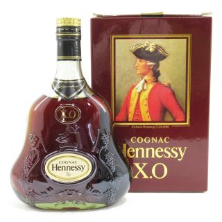 ヘネシー XO 金キャップ グリーンボトル 700ml 40% 未開栓 箱付き お酒 ブランデー コニャック お酒 Hennessy【中古】【送料無料】(ブランデー)