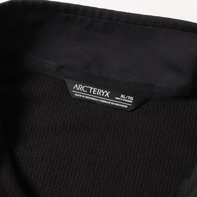 ARC'TERYX(アークテリクス)のARC TERYX アークテリクス ジャケット デルタ LT ポーラテック フリースジャケット DELTA LT JACKET 2021年製 ブラック 黒 XL アウター ブルゾン 【メンズ】【中古】【美品】 メンズのジャケット/アウター(その他)の商品写真