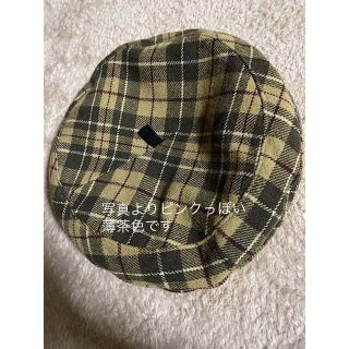 ヴィヴィアンウエストウッド(Vivienne Westwood)のヴィヴィアンウエストウッド　ベレー帽　used チェック(ハンチング/ベレー帽)