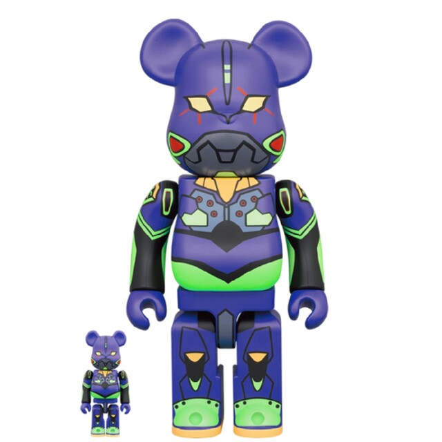 BE@RBRICK エヴァ 400% 2体 （初号機、8号機β）