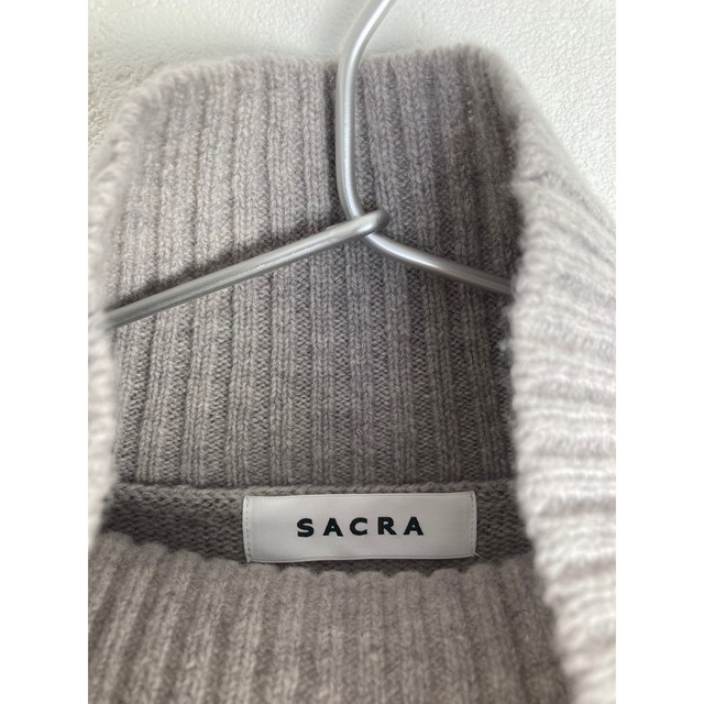 SACRA(サクラ)の【美品】SACRA ハイネックニット　ウール100%ニット レディースのトップス(ニット/セーター)の商品写真