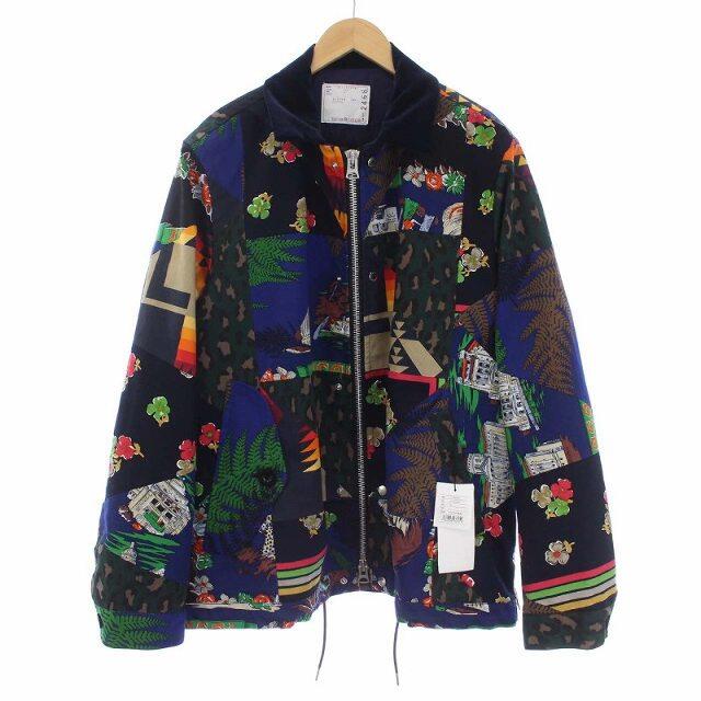 お気に入り】 sacai - sacai MULTICOLOR BOMBER JACKET 21-02466M