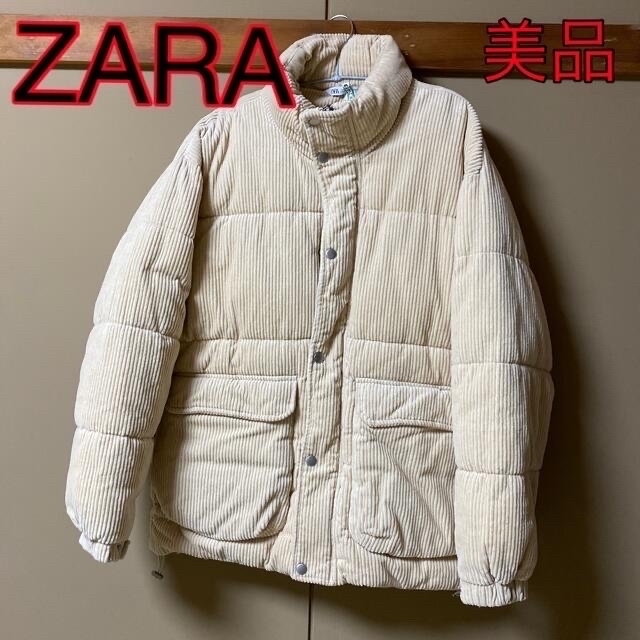 【最終値下げ】ZARA コーデュロイ　パフジャケット　 | フリマアプリ ラクマ