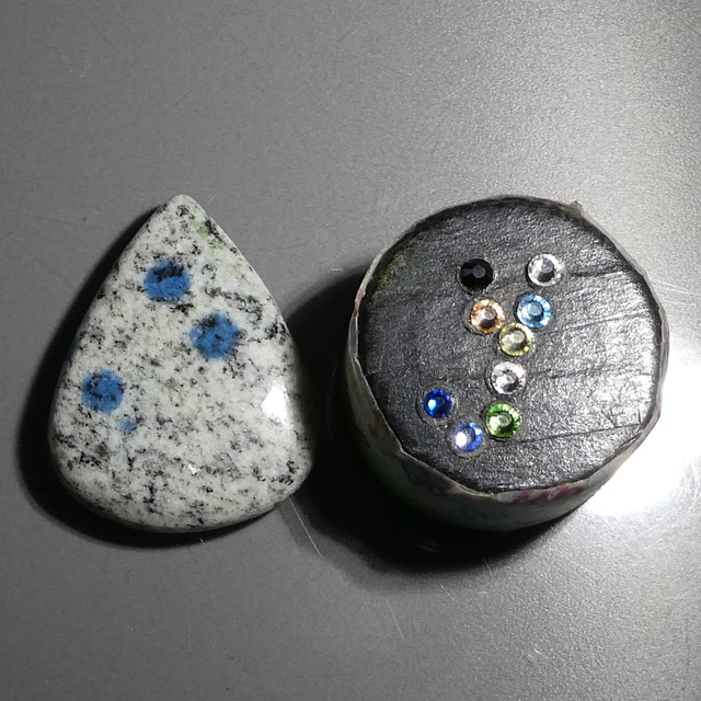 ⭐️１点物⭐️K2ストーン 天然石 ルース ハンドメイド マクラメ 3370 ハンドメイドの素材/材料(各種パーツ)の商品写真