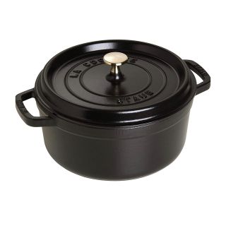 ストウブ(STAUB)のstaub ストウブ 「 ピコ ココット ラウンド ブラック 20cm 」 (鍋/フライパン)