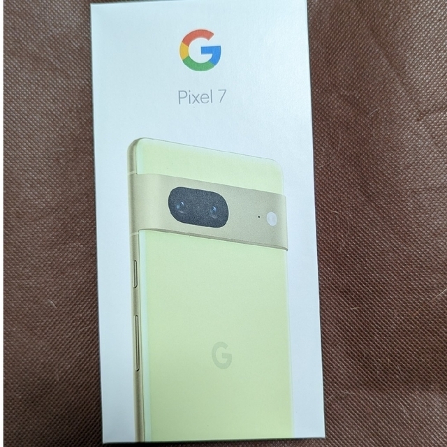 Google Pixel - Pixel7 レモングラス Google純正ケース付の通販 by