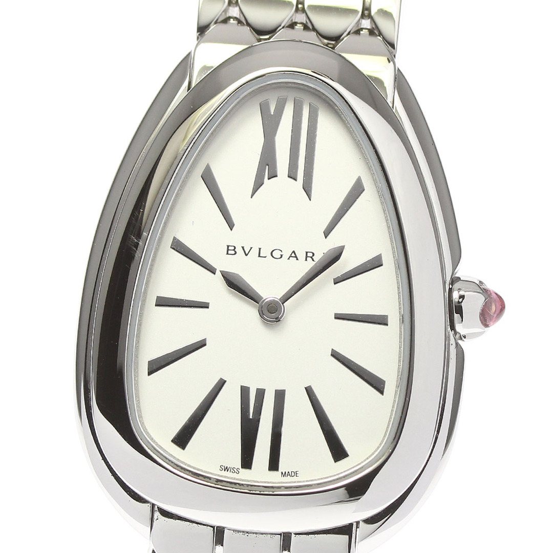 本物の - BVLGARI ★箱・保証書付き【BVLGARI】ブルガリ レディース_711325 クォーツ 103141 セドゥットーリ セルペンティ 腕時計
