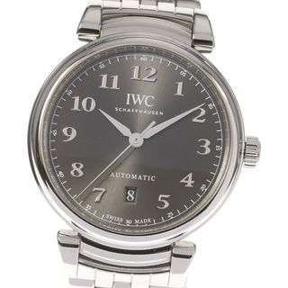 インターナショナルウォッチカンパニー(IWC)の☆美品★箱・保証書付き【IWC SCHAFFHAUSEN】IWC ダ・ヴィンチ デイト IW356602 自動巻き メンズ_710956【ev10】(腕時計(アナログ))