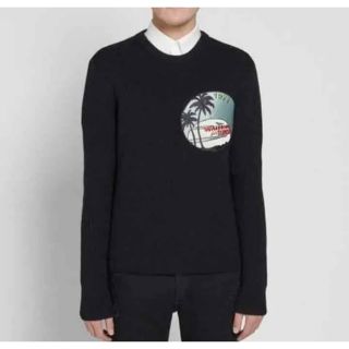 Saint Laurent - 【BTSジミン着用】Saint Laurent パームツリー ニット セーター