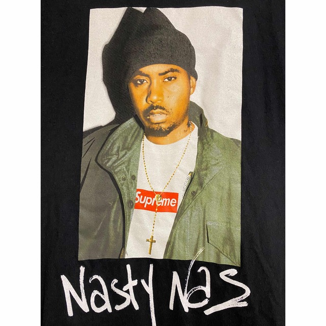 Supreme(シュプリーム)のシュプリーム 17AW Nas Tee ナズフォトプリントTシャツ メンズ L  メンズのトップス(Tシャツ/カットソー(半袖/袖なし))の商品写真