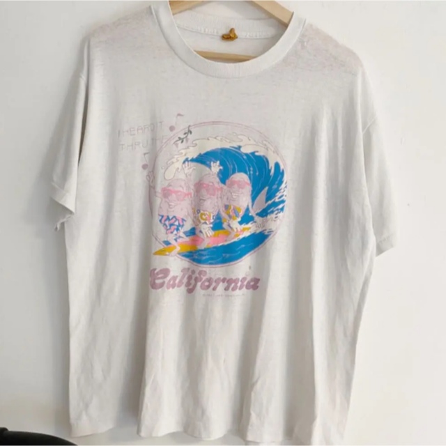 80's アートTシャツ jantiques hooked toro itimi