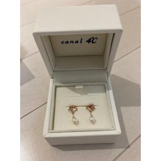 カナルヨンドシー(canal４℃)の4℃ ピアス　ハート(ピアス)