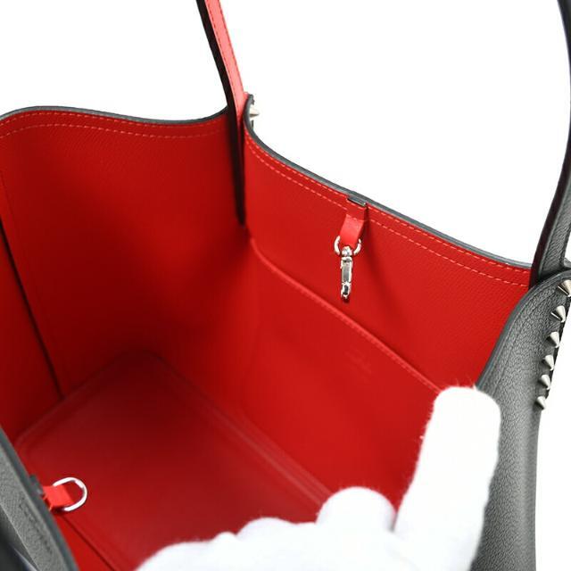 CHRISTIAN LOUBOUTIN クリスチャンルブタン CABAROCK SMALL ブラックトートバッグ イタリア正規品 新品 3205192 BK01