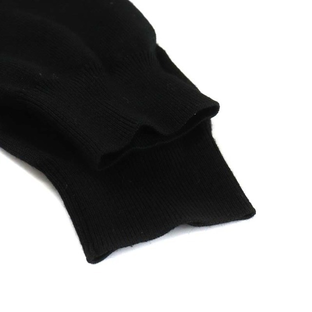 Ballsey(ボールジィ)のボールジー トゥモローランド カーディガン ニット パールボタン 半袖 S 黒 レディースのトップス(ニット/セーター)の商品写真