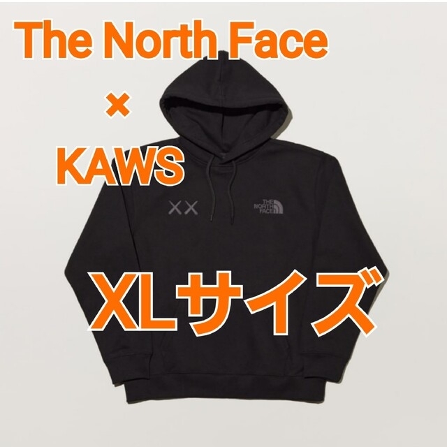 The North Face×KAWS☆ロゴパーカーXLフーディーカウズノース | フリマアプリ ラクマ