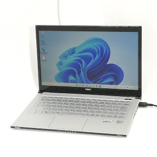 SSD ノートPC NEC VJ20SGZDG 4GB 無線 BD Win11(ノートPC)