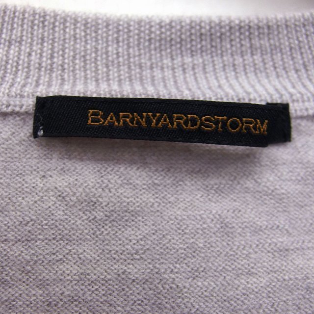 BARNYARDSTORM(バンヤードストーム)のバンヤードストーム BARNYARDSTORM ニット セーター 長袖 Vネック レディースのトップス(ニット/セーター)の商品写真