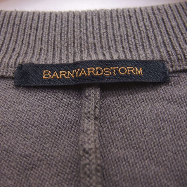 BARNYARDSTORM(バンヤードストーム)のバンヤードストーム BARNYARDSTORM ニット セーター 長袖 Vネック レディースのトップス(ニット/セーター)の商品写真