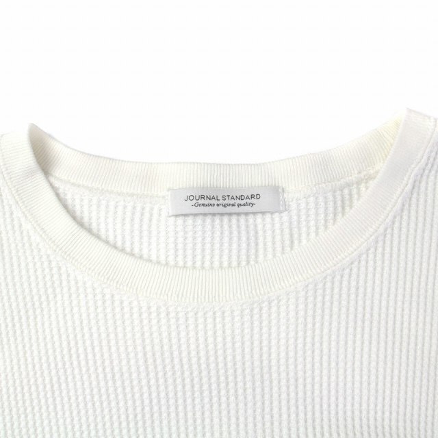 JOURNAL STANDARD(ジャーナルスタンダード)のJOURNAL STANDARD 20AW Tシャツ カットソー 長袖 M 白 メンズのトップス(Tシャツ/カットソー(七分/長袖))の商品写真