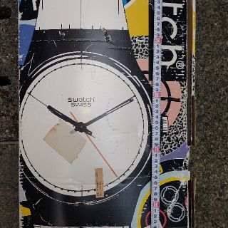 スウォッチ(swatch)のMaXI swath の巨大掛時計(掛時計/柱時計)