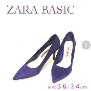 ザラ(ZARA)の✨ZARA BASIC★スエード★パンプス★ハイヒール★ピンヒール(ハイヒール/パンプス)