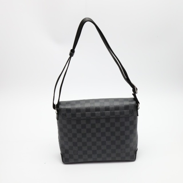 ルイヴィトン N40349 ショルダーバッグ グレー  LOUIS VUITTON ディストリクト PM NV2 ダミエ・グラフィット