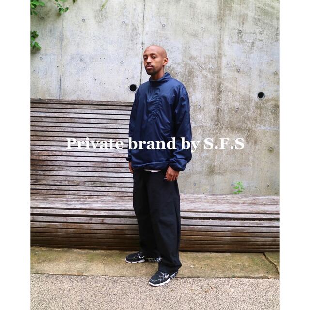 private brand by s.f.s リップストップナイロパンツ-