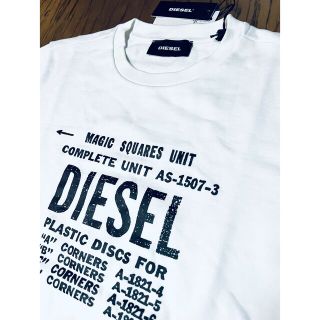 ディーゼル(DIESEL)のDIESEL  新品未使用　Lサイズ　スウェット　トレーナー　白　ディーゼル(スウェット)