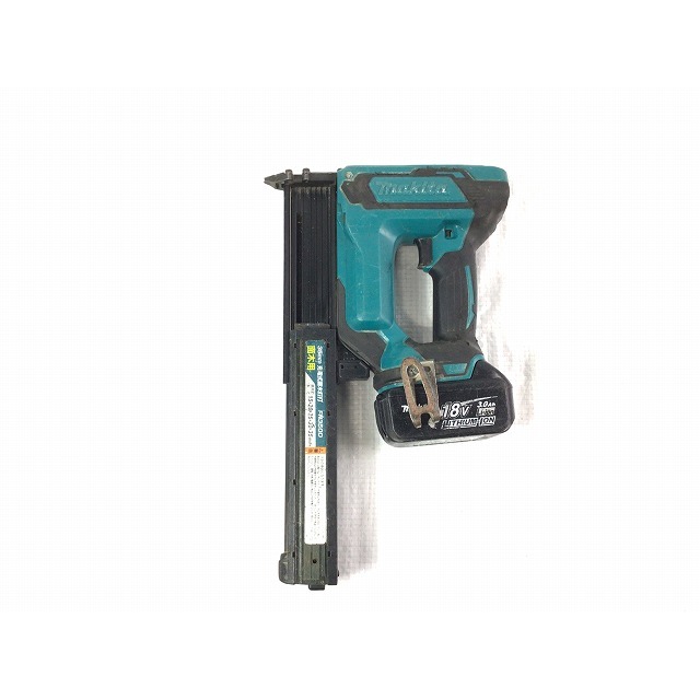 ☆品☆makita マキタ 14.4V 35mm 充電式ピンタッカ PT350D バッテリー1個(BL1440) ケース付 コードレス ピンネイラ ピン釘打機 79197