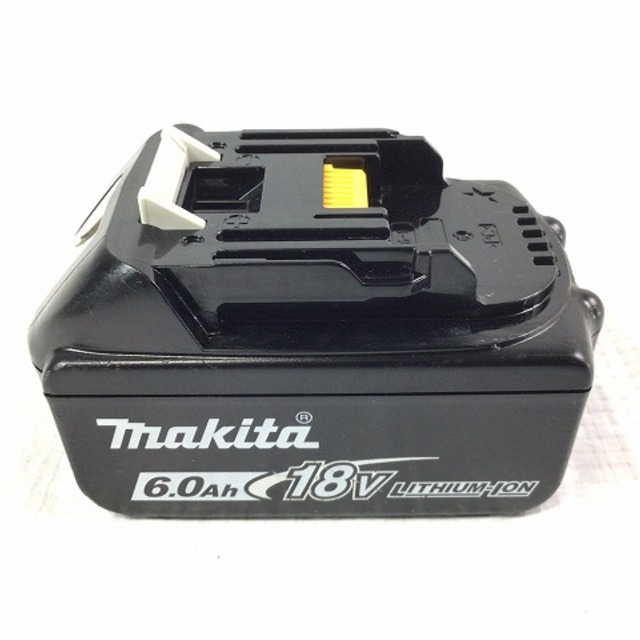 ☆品☆makita マキタ 18V 6.0Ah 残量表示付き 純正 リチウムイオンバッテリー BL1860B 急速充電対応 電池パック 充電池 60620