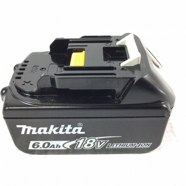 ☆品☆makita マキタ 18V 6.0Ah 残量表示付き 純正 リチウムイオンバッテリー BL1860B 急速充電対応 電池パック 充電池 60620