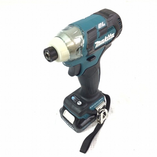 ☆未使用品☆ makita マキタ 10.8V 充電式インパクトドライバ TD111DSHX バッテリー2個(BL1015)付き 充電器(DC10SA)付き 60737