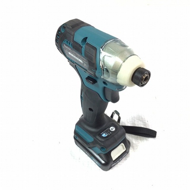 ☆未使用品☆ makita マキタ 10.8V 充電式インパクトドライバ TD111DSHX バッテリー2個(BL1015)付き 充電器(DC10SA)付き 60737