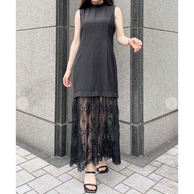 COCO DEAL - 【新品】COCODEAL☆ レース接ぎフレアワンピースの COCO DEAL - 【新品】COCODEAL☆ レース接ぎフレアワンピースの