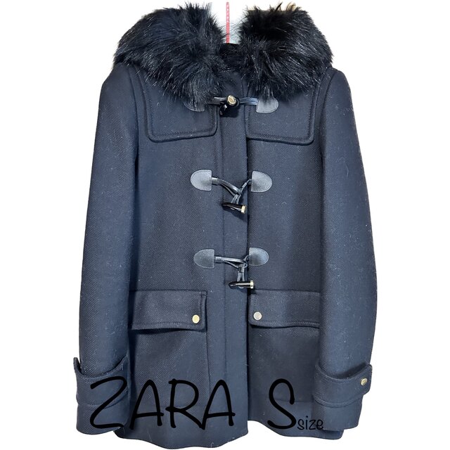 ZARA(ザラ)のZARA  Sサイズ レディースのジャケット/アウター(ダッフルコート)の商品写真