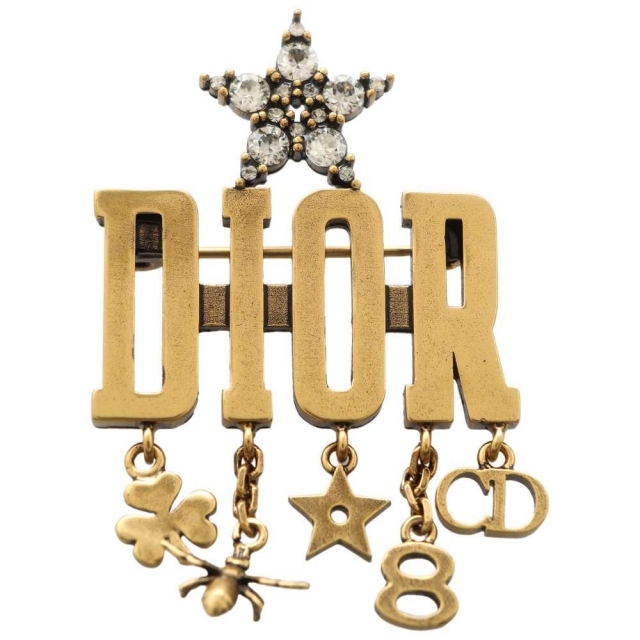 Christian Dior brooch クリスチャン ディオール ブローチ - library