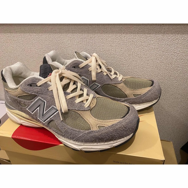 New Balance(ニューバランス)のニューバランス New Balance M990TG3 "Gray" 29am メンズの靴/シューズ(スニーカー)の商品写真