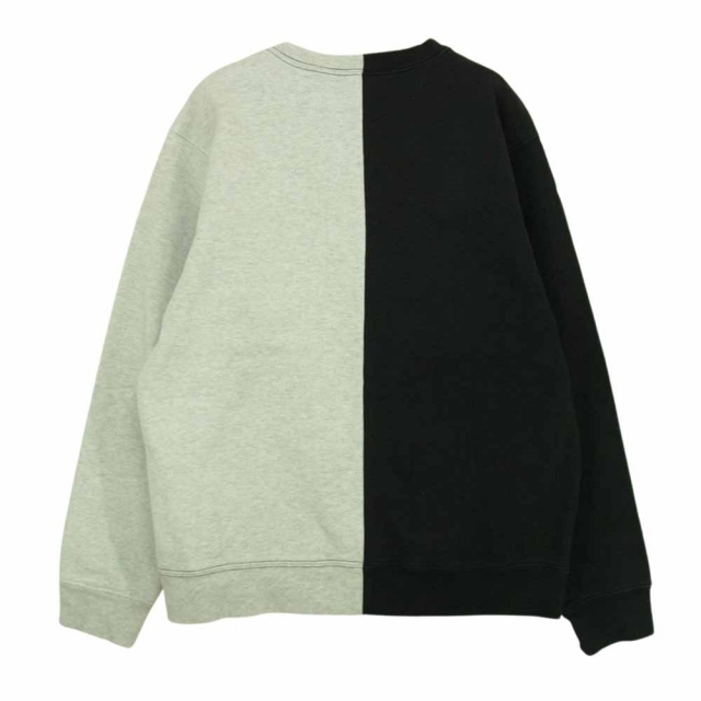 シュプリーム18AW Split Crewneck スウェット