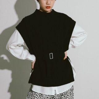 ページボーイ(PAGEBOY)の12/31まで出品＊PAGEBOY 二コアンド レプシム ウエストマークベスト(ベスト/ジレ)