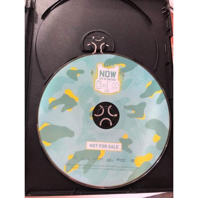 BTS 防弾少年団 NOW IN THAILAND DVD 日本語字幕付-